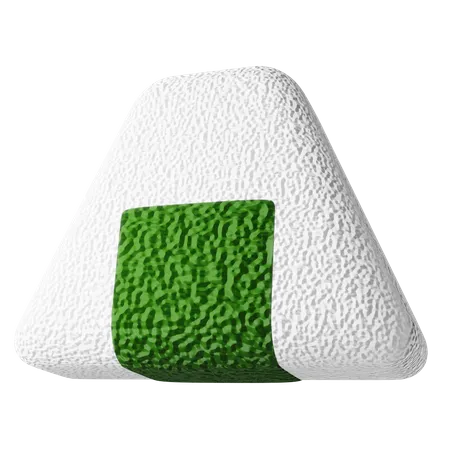 Onigiri  3D Icon