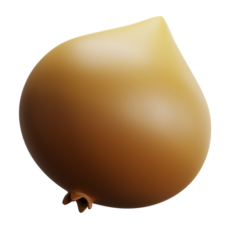 Onion  3D Icon