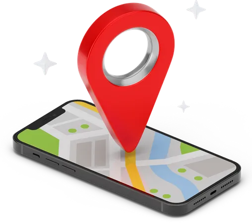 Online Map  3D Icon