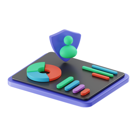 Online Marketing Analysis  3D Icon