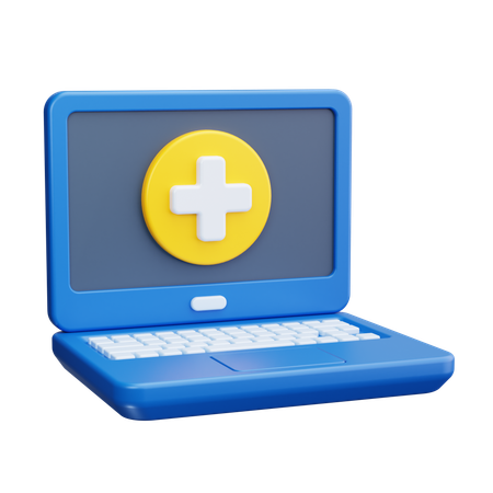 Medicina on-line  3D Icon