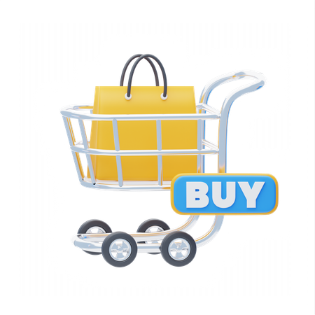 Online shopping  3D Icon