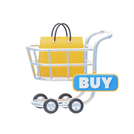 Online shopping  3D Icon