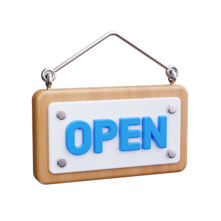 Open  3D Icon