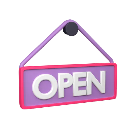 Open  3D Icon