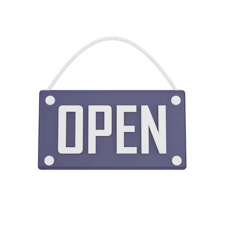 Open  3D Icon