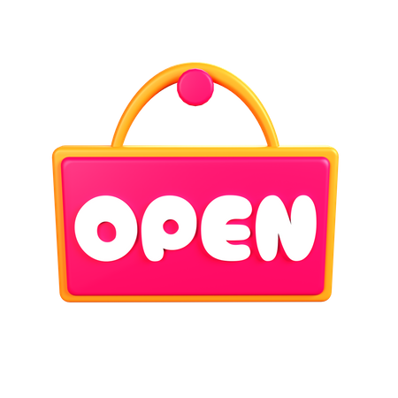 Open  3D Icon