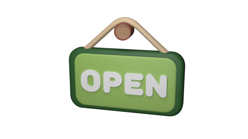 OPEN  3D Icon