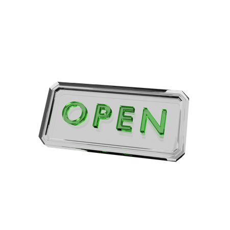 Open  3D Icon