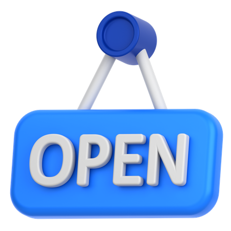 Open  3D Icon