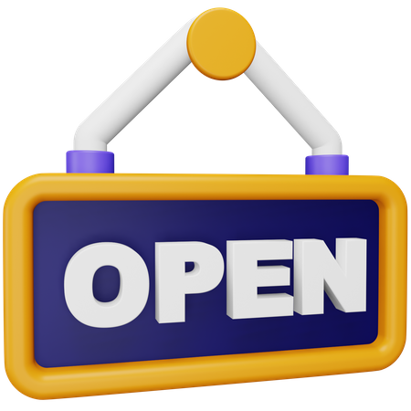 Open Board  3D Icon