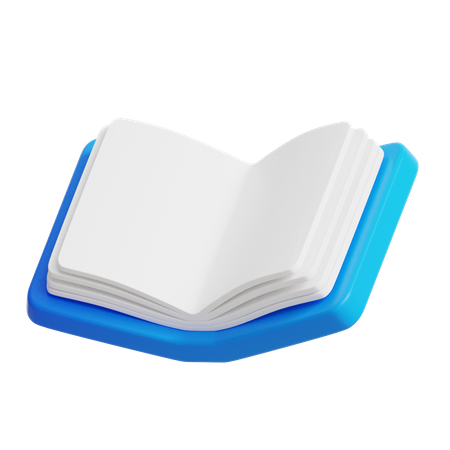 Open Book  3D Icon