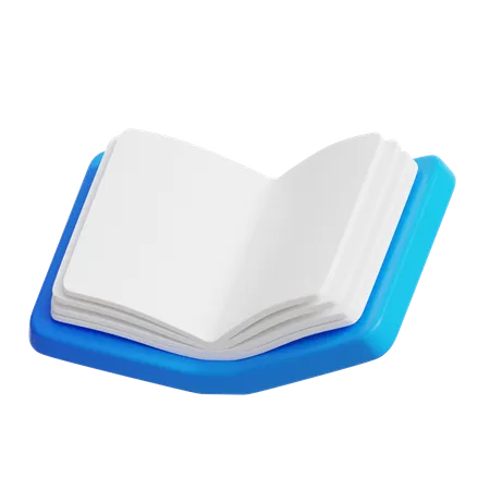 Open Book  3D Icon