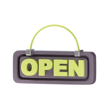 Open Tag  3D Icon