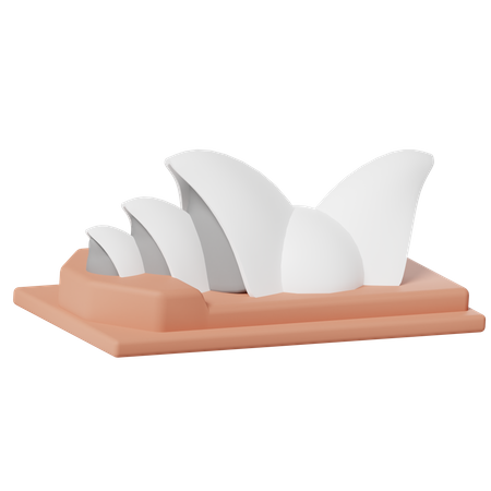 Opera Sydney  3D Icon