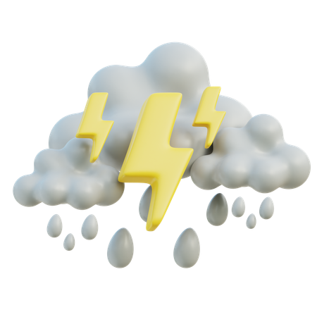 Orage  3D Icon