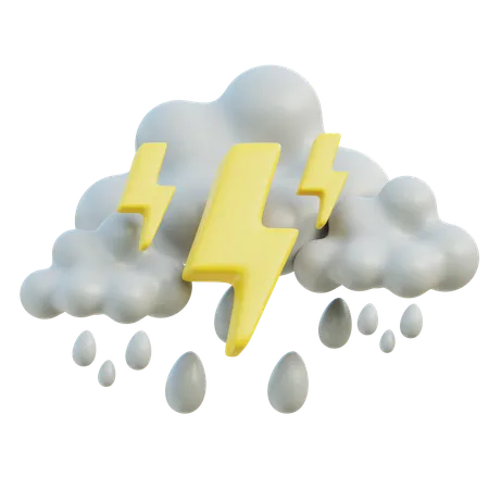 Orage  3D Icon