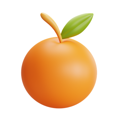 Orange  3D Icon