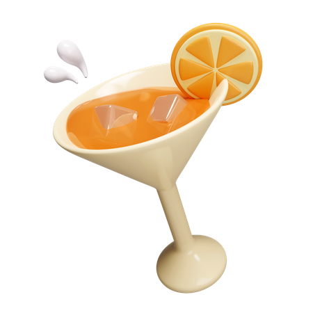 Orange Juice  3D Icon