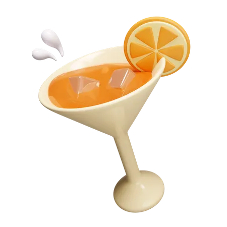 Orange Juice  3D Icon