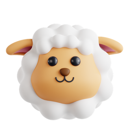 Oveja  3D Icon