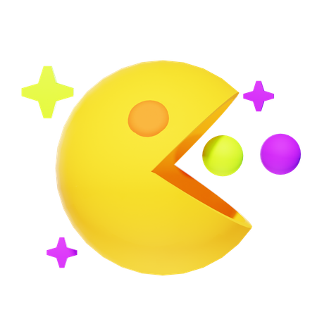 PAC MAN  3D Icon