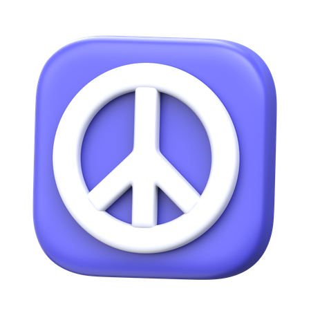 Pacifism  3D Icon