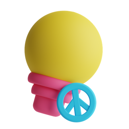 Pacifism  3D Icon