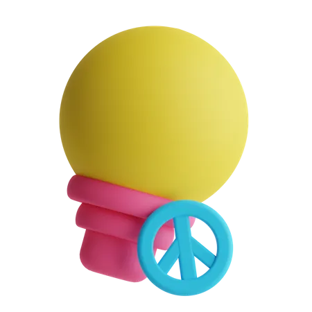 Pacifismo  3D Icon