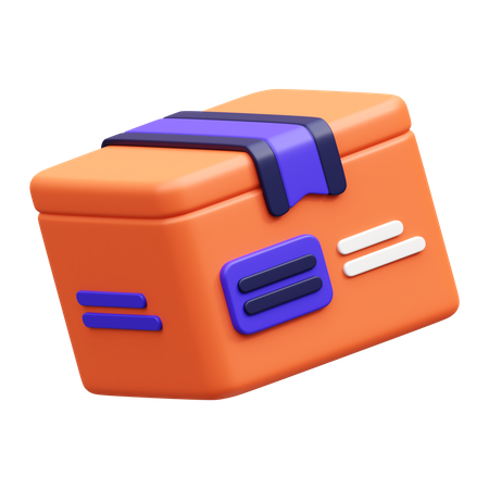 Package  3D Icon