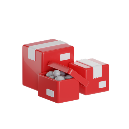 Package  3D Icon