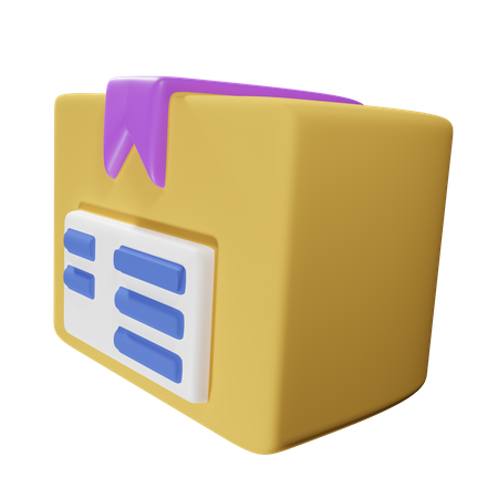 Package  3D Icon