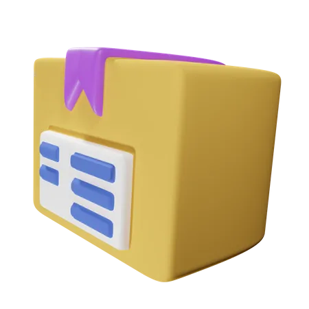 Package  3D Icon