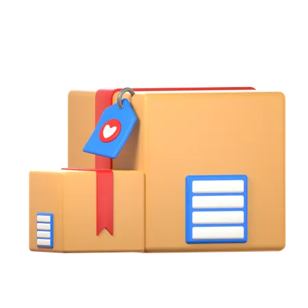 Package  3D Icon