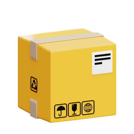 Package  3D Icon