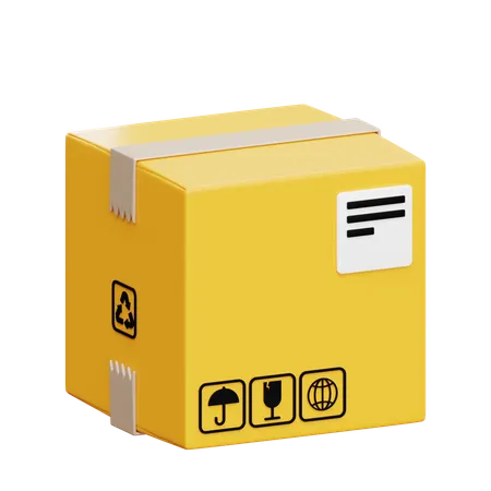 Package  3D Icon