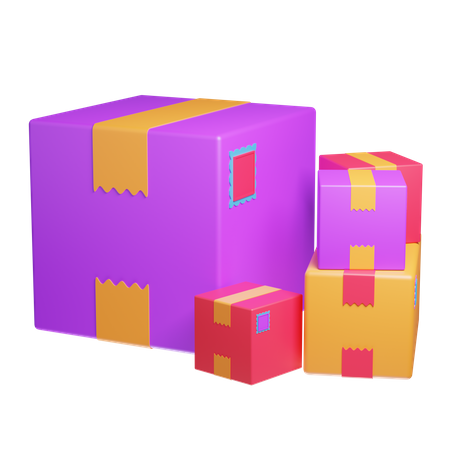 Package  3D Icon