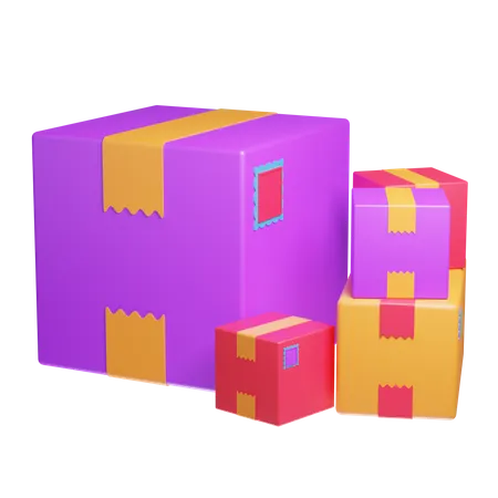 Package  3D Icon