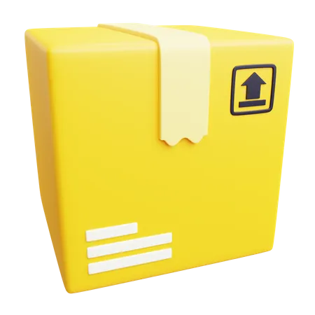 Package  3D Icon