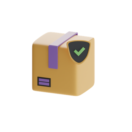 Package Insurance  3D Icon