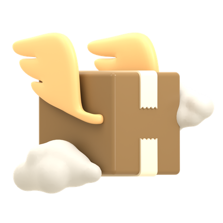 Package On The Way  3D Icon