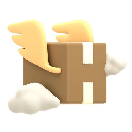 Package On The Way  3D Icon