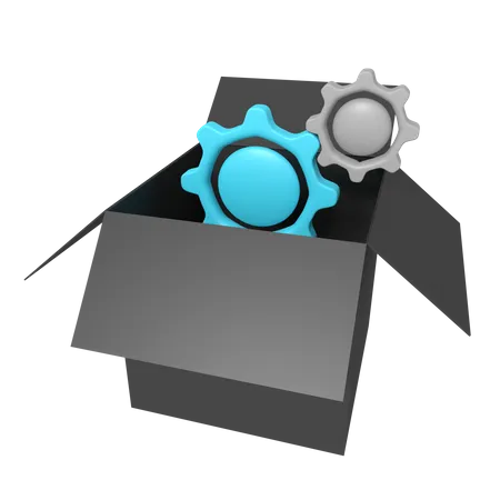 Package Setting  3D Icon