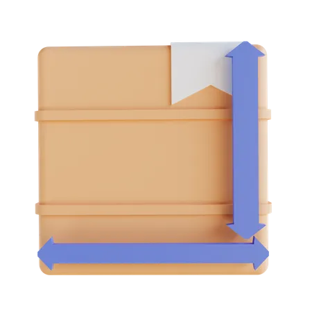 Package Size  3D Icon