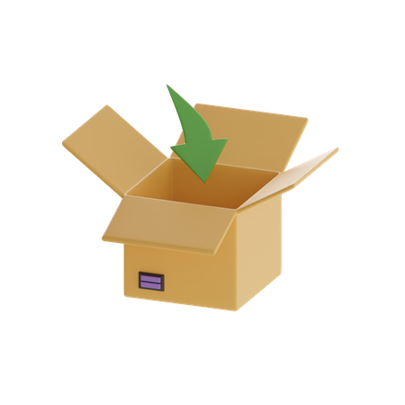 Packaging  3D Icon