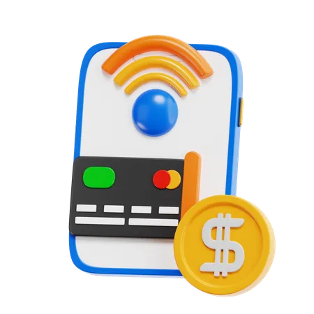 Pago Digital  3D Icon