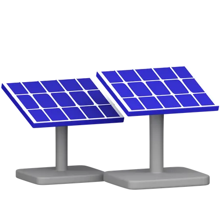 Painel solar  3D Icon