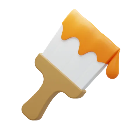 Paint Brush  3D Icon