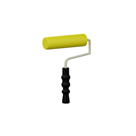 Paint Roller  3D Illustration