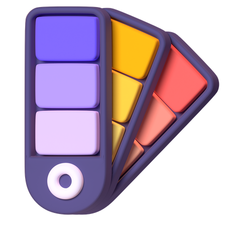 Paleta de color  3D Icon